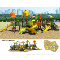 Outdoor Playground Equipment Kindergarten Kids Plastic Slide (BH00301)